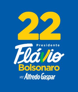 Flávio Bolsonaro 22 · Presidente · Vice Alfredo Gaspar